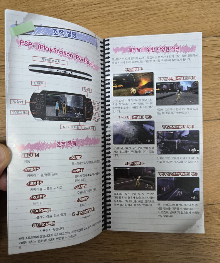PSP 절체절명도시3 +대사집포함 판매합니다. 이미지