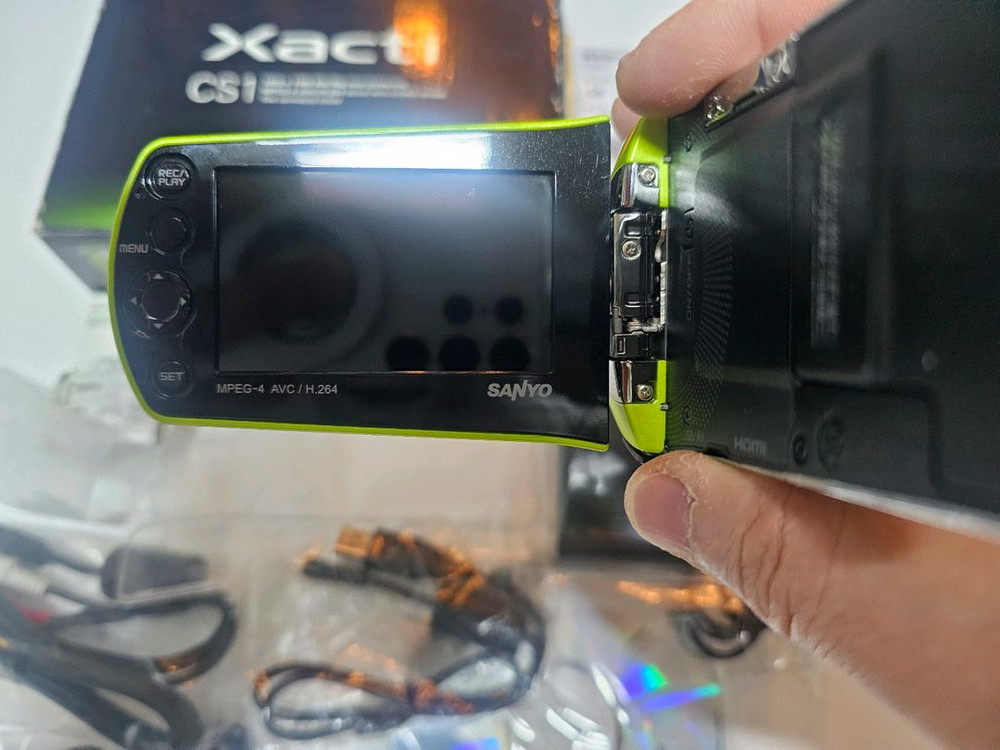 [박스0]산요 작티 CS1 올드디카(캠코더) SANYO Xacti CS1 이미지