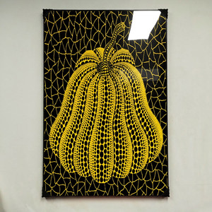 그림 액자 팝아트 인테리어소품 호박그림 호박액자 대형액자 거실액자 거실그림 모던아트 쿠사마야요이 카페 오피스 개업 이미지
