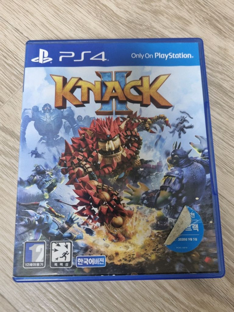 PS4 게임 4종 타이틀 cd (더 쇼 18, 레고 마블 슈퍼 히어로즈 2, 너클 2, 팻 프린세스 어드벤처) 이미지