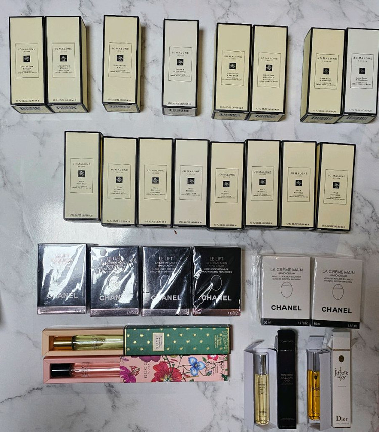 조말론 핸드크림&샤넬핸드크림50ml&향수미개봉 새상품 이미지