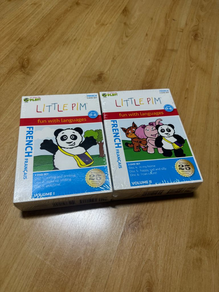 미개봉)리틀핌 프랑스어 DVD 6장 이미지