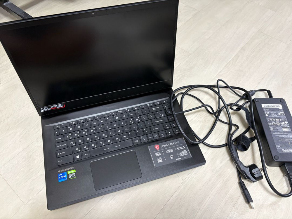 MSI GP66 Leopard 11UG RTX3070 게이밍노트북 직거래 판매 이미지