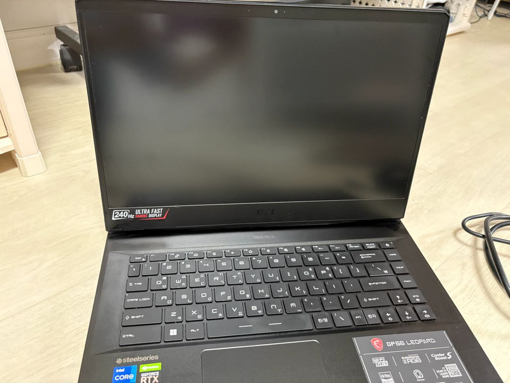 MSI GP66 Leopard 11UG RTX3070 게이밍노트북 직거래 판매 이미지