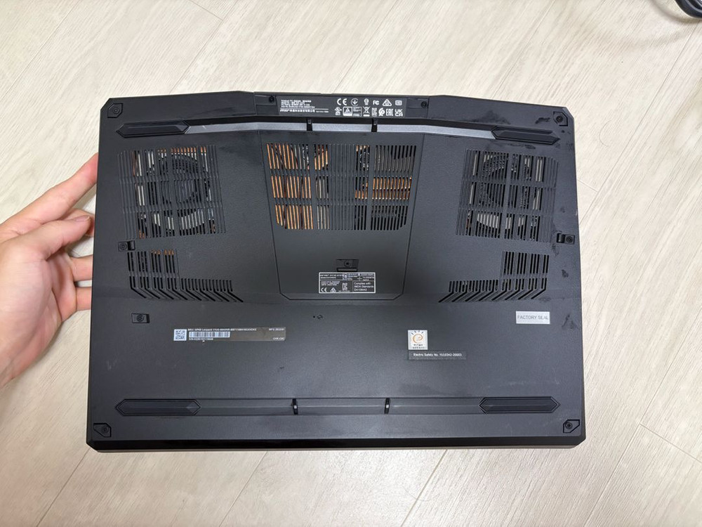 MSI GP66 Leopard 11UG RTX3070 게이밍노트북 직거래 판매 이미지