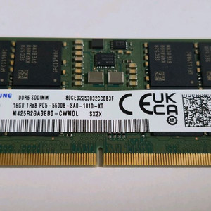 삼성전자 DDR5 5600 16GB 노트북용 이미지