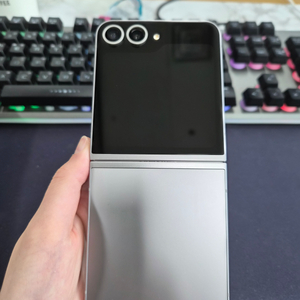 갤럭시 Z플립6 256GB_실버 이미지