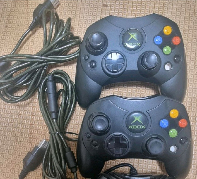 오리지널 XBOX 구엑박 컨트롤러 게임패드 이미지