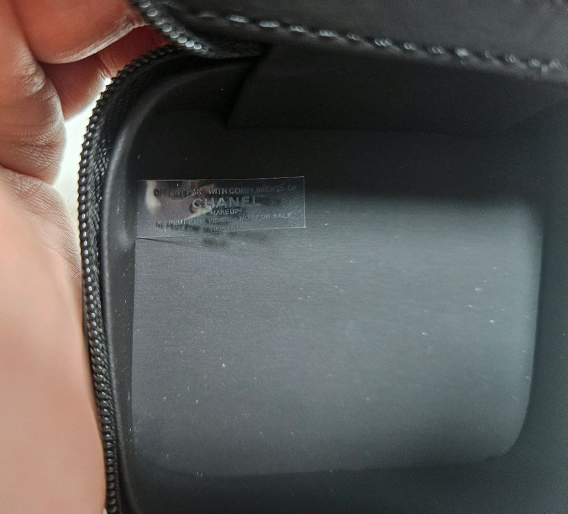 *게시글확인필수*(정품) 샤넬 뷰티 메이크업 파우치 /새제품 이미지