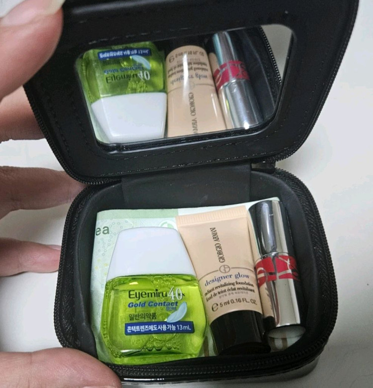 *게시글확인필수*(정품) 샤넬 뷰티 메이크업 파우치 /새제품 이미지