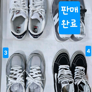 뉴발란스 휠라 반스 225 235 남여공용 운동화 신발 이미지