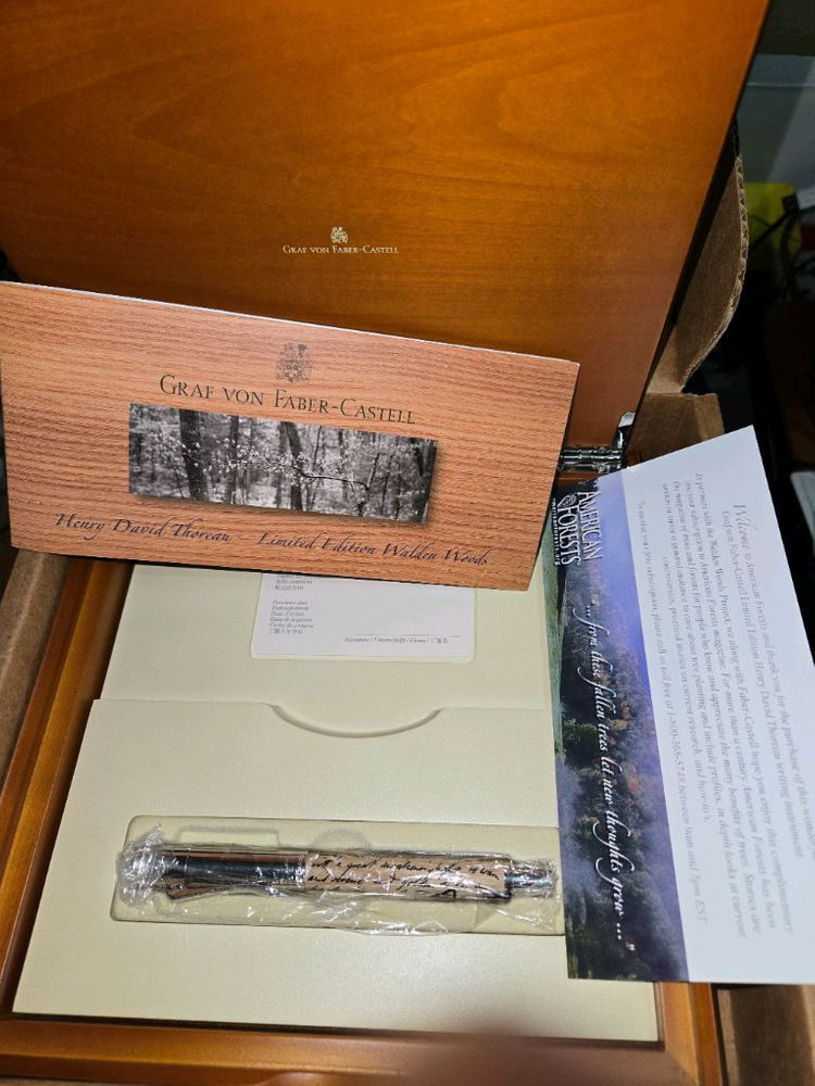 graf von faber-castell woodslimited edition 그라폰 파버카스텔 우드 리미티드에디션 이미지