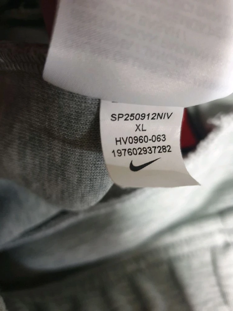 (품절) 나이키 테크 플리스 테크팩 조거팬츠 그레이 (XL) 이미지