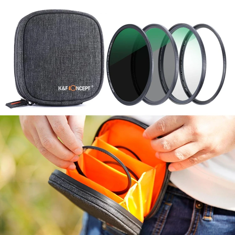K&F Concept NANO-X 95mm 마그네틱 3pcs 필터 세트 (ND1000, CPL, UV) (새상품) 이미지