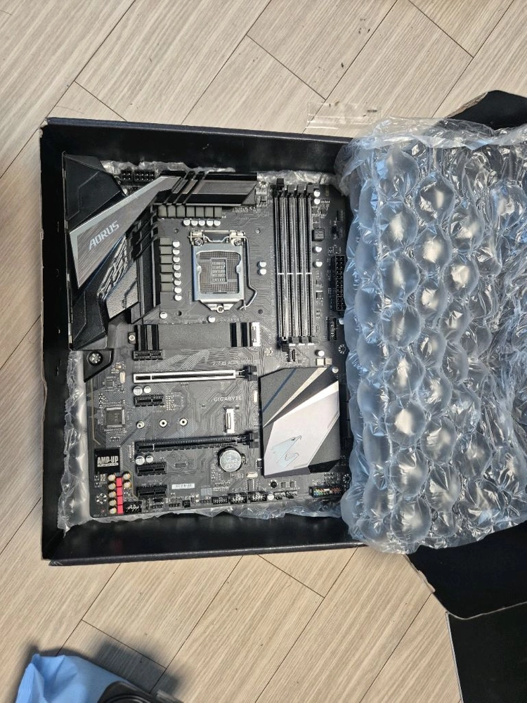 9600k, GIGABYTE AORUS Z390 ELITE 메인보드판매합니다. 이미지