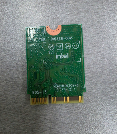 WiFi 6E 무선랜카드 인텔 AX201NGW 이미지