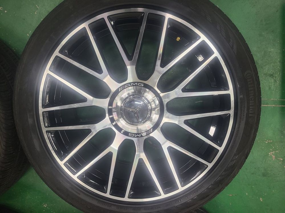 벤츠 S클래스 S63 AMG st 19인치 휠타이어 팜 이미지