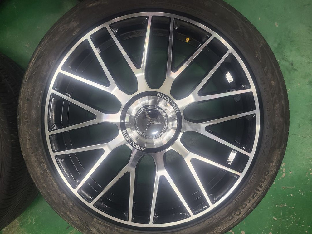 벤츠 S클래스 S63 AMG st 19인치 휠타이어 팜 이미지