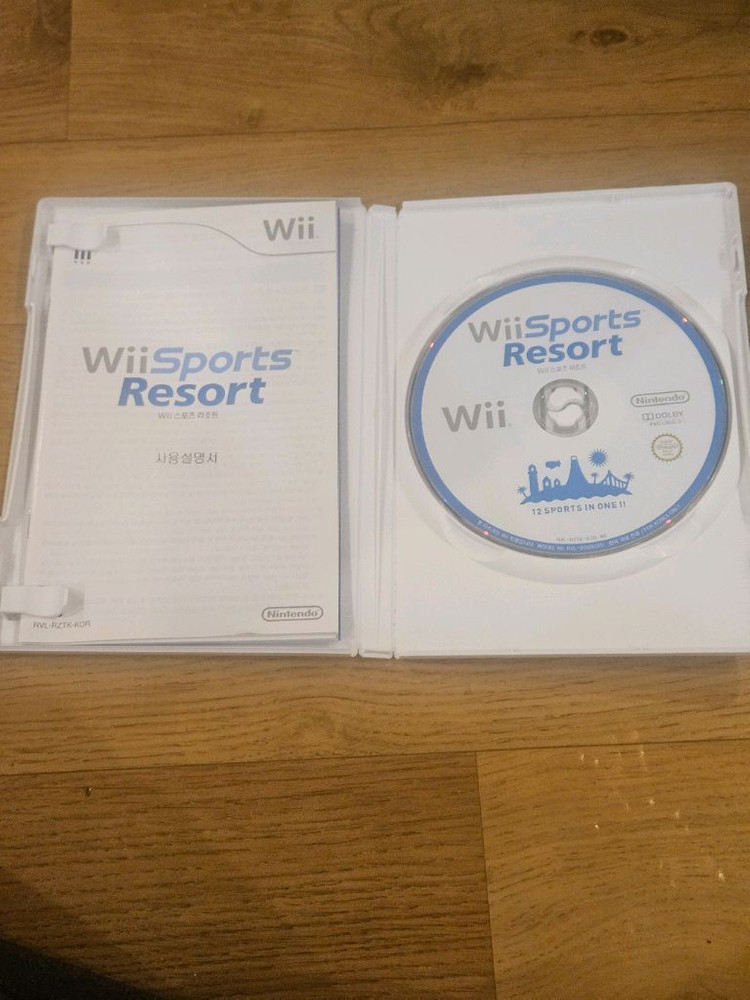 닌텐도위 Wii 스포츠 리조트 게임 이미지