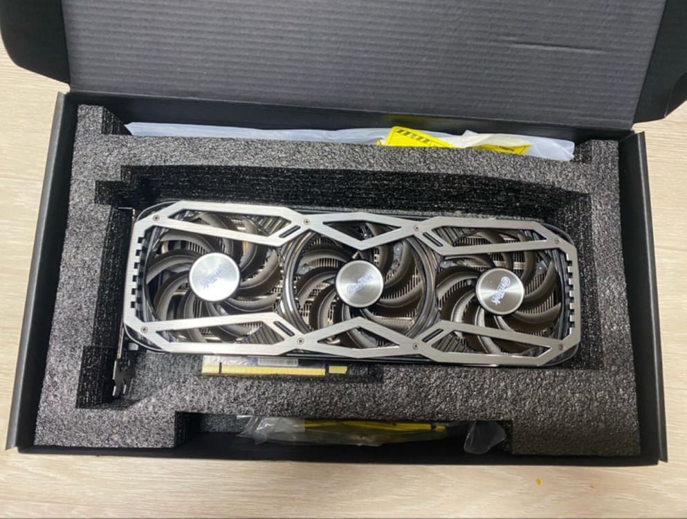 이엠텍 3080 블랙에디션OC 10G 박풀판매합니다 이미지