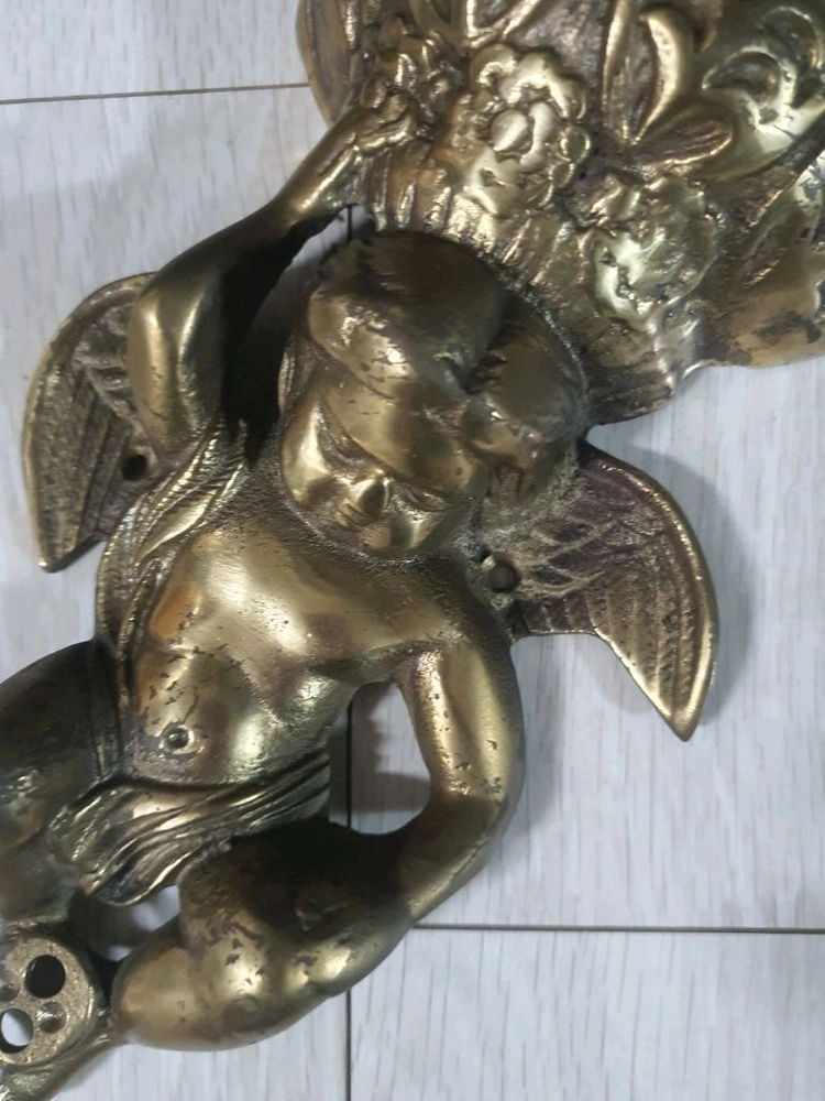 유럽 앤틱 브론즈화병 이미지