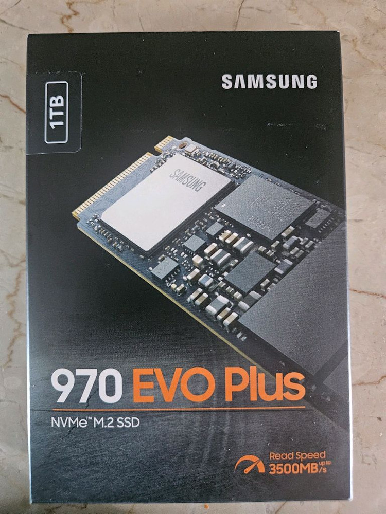 미개봉 삼성 970 EVO plus M.2 NVMe SSD 1TB 이미지