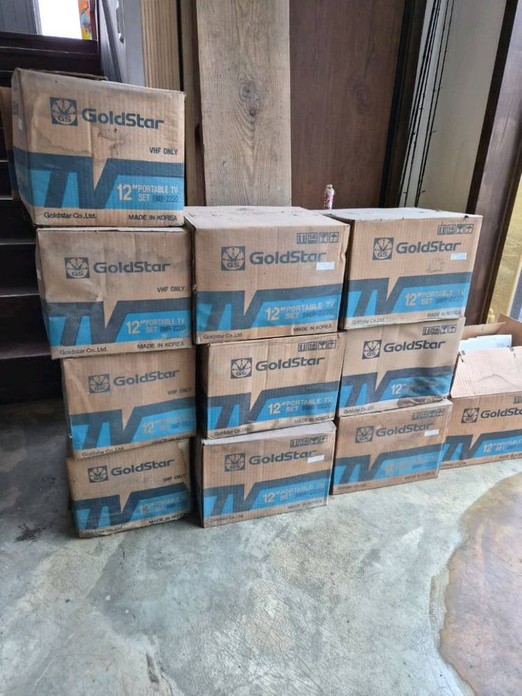 GoldStar 12인치 포터블 TV BMR-2220 이미지
