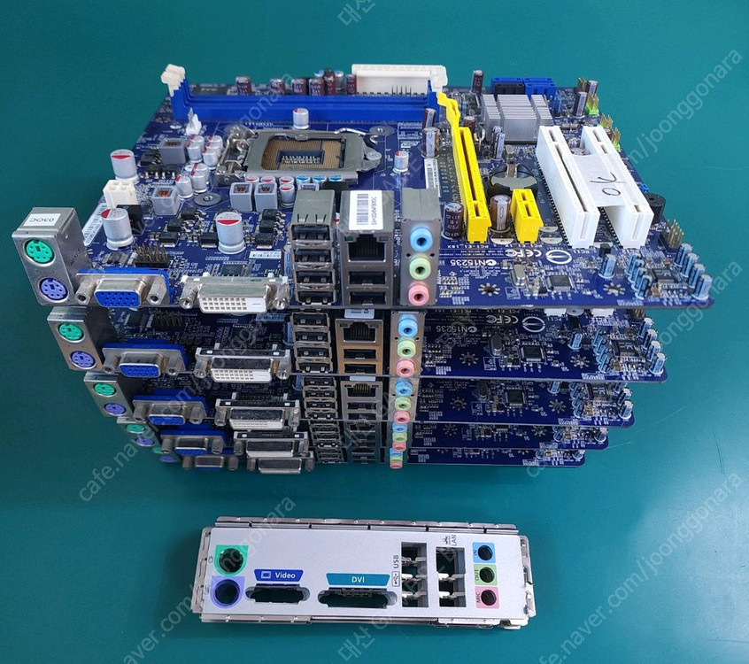 인텔 메인보드 폭스콘 H55MXV-LE, 삼성 H55M 이미지