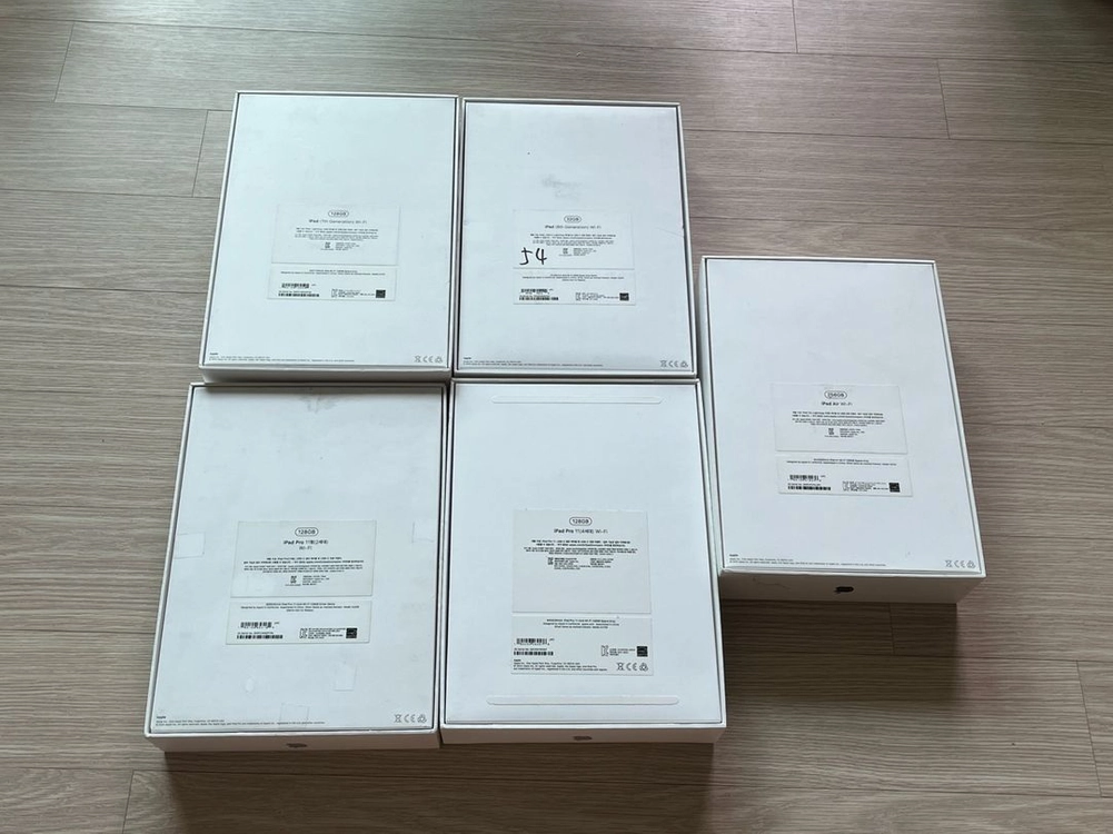 Apple 아이패드 제품 박스 이미지