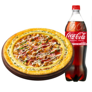 피자헛 베이컨포테이토 리치골드L + 콜라 1.25L 이미지