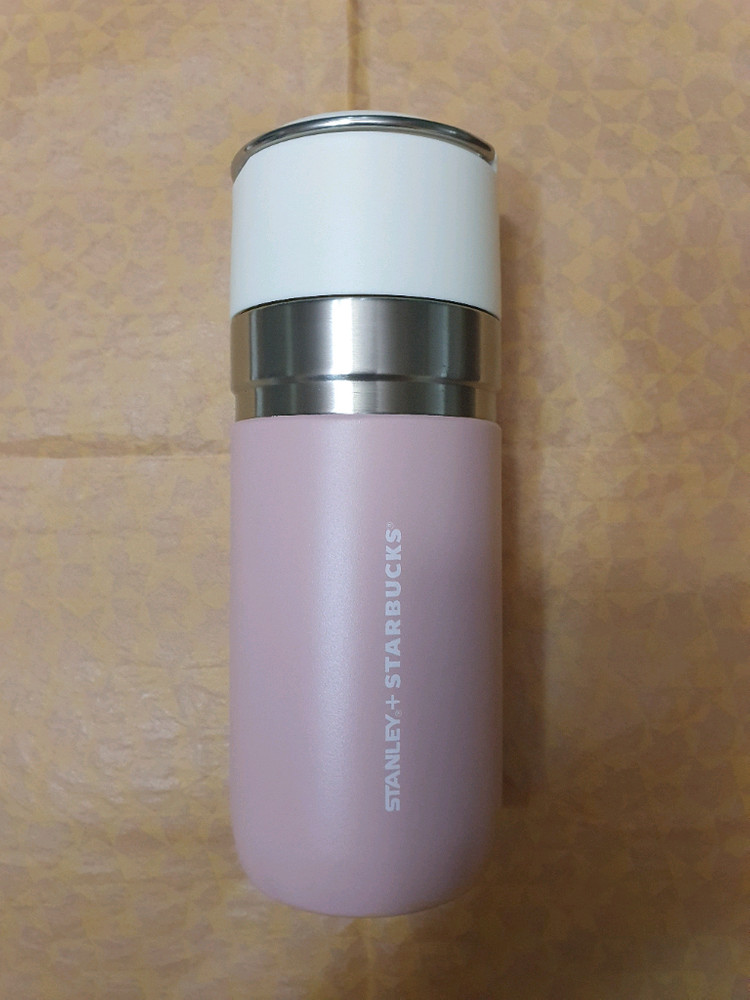 스타벅스 SS 스탠리 고 가을 핑크 보온병 500ml 이미지