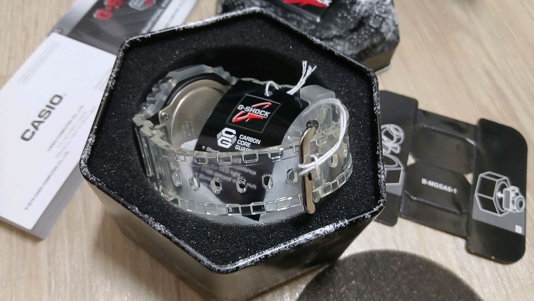 G-SHOCK 지샥 스켈레톤 시계 GA-2100SKE-7A 새제품 이미지