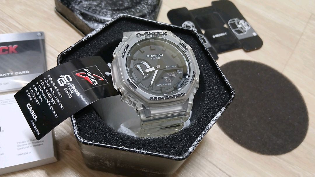 G-SHOCK 지샥 스켈레톤 시계 GA-2100SKE-7A 새제품 이미지