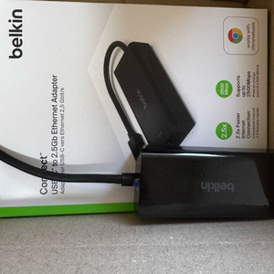 벨킨 USB 4 C타입 to 이더넷 2.5GB 어댑터 이미지