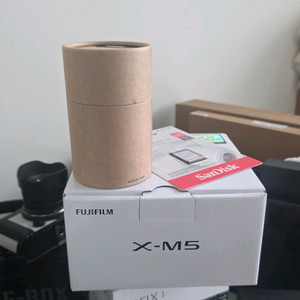 후지필름 카메라 x-m5 실버