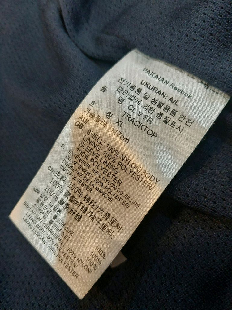 리복 네이비 클래식 트랙자켓 XL 택포 23,000원 이미지