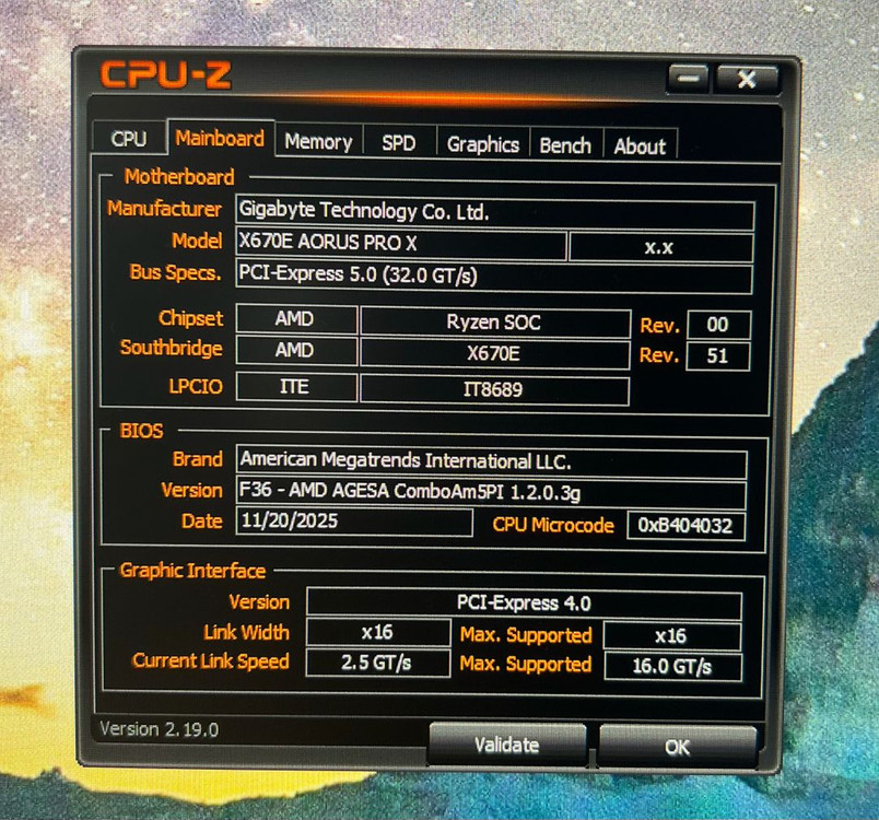 기가바이트 x670e aorus pro x 메인보드 이미지