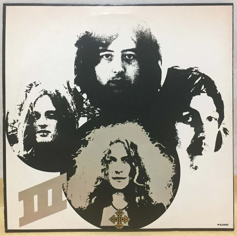 LP ; led zeppelin - III 레드 제플린 3집 엘피 음반 hard rock 이미지