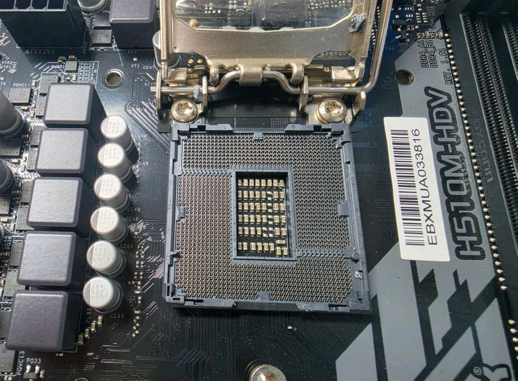 H510M-HDV 메인보드 소켓 1200 이미지