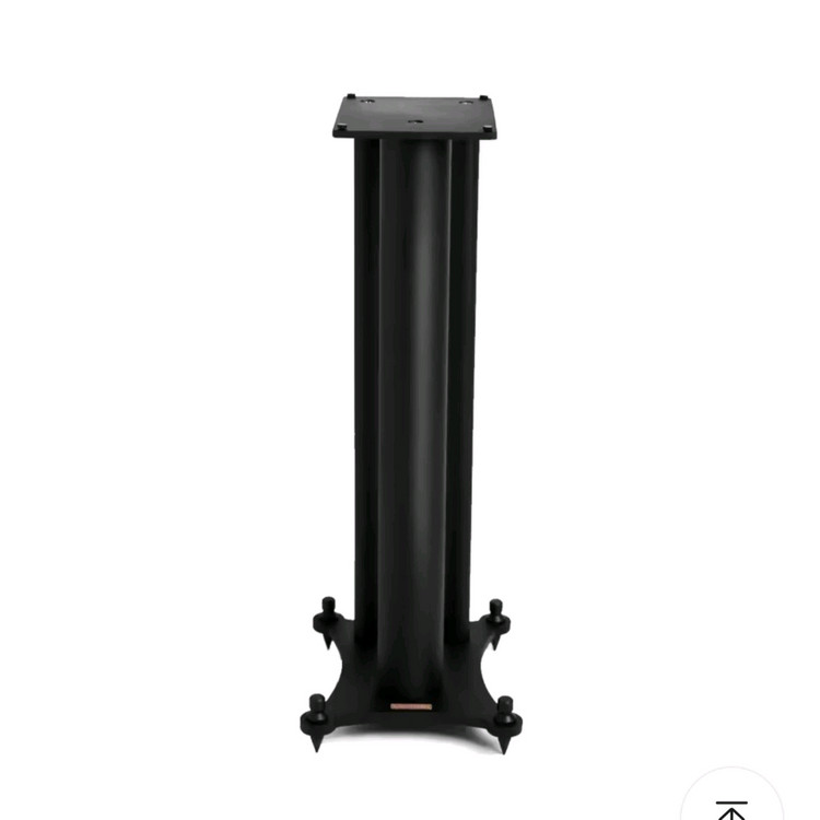 [미개봉 신상품] HIFI A-124 올메탈 스피커 스탠드 70cm 1쌍 (북셀프 전용 / 내부 필링 가능) 이미지