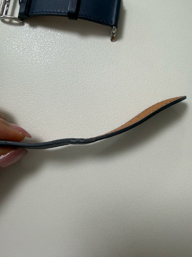 에르메스 애플워치 스트랩 싱글투어 41mm 네이비 이미지