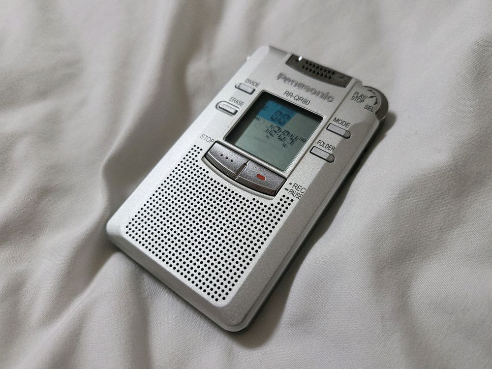 파나소닉 RR-QR80 보이스레코딩기(휴대용녹음기) 이미지