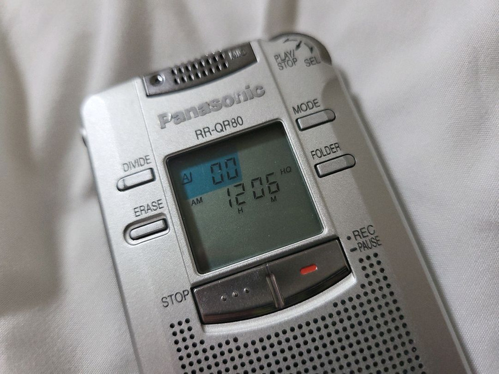 파나소닉 RR-QR80 보이스레코딩기(휴대용녹음기) 이미지