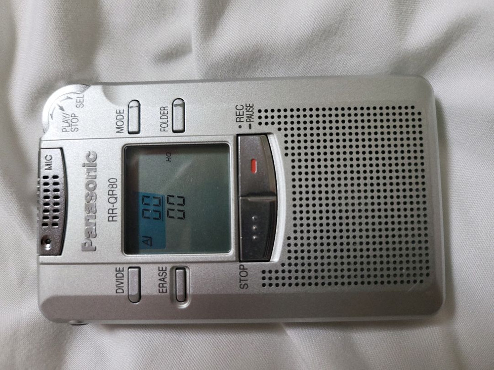 파나소닉 RR-QR80 보이스레코딩기(휴대용녹음기) 이미지