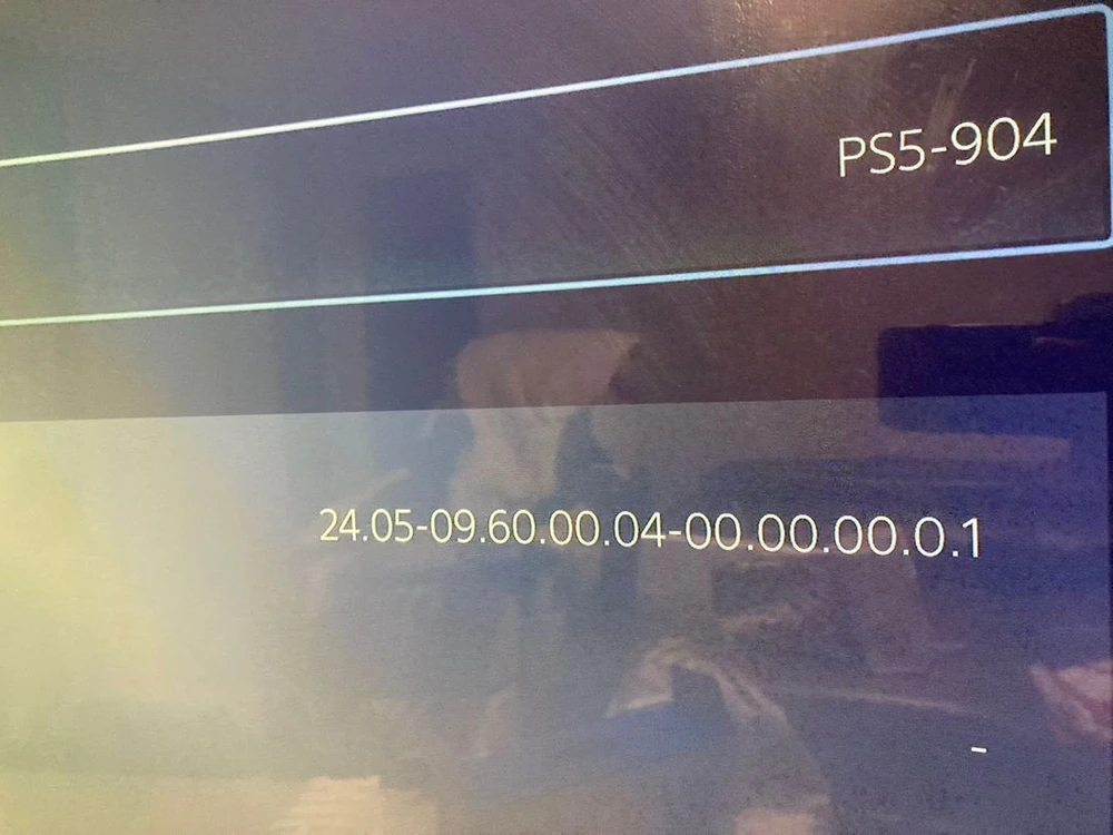 플스5 PS5 디스크버전 1118A 9.6버전 이미지