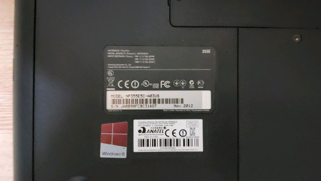 (2) 사무용 노트북 컴퓨터 PC 본체 E2 1800 램8GB 이미지