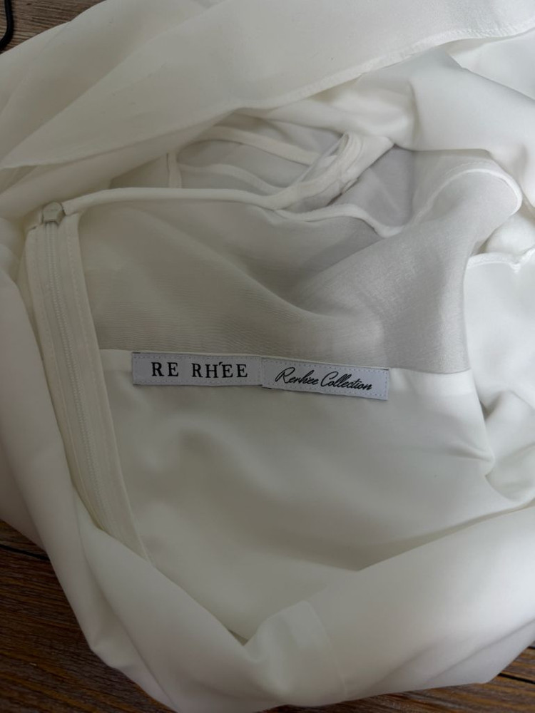 RE RHEE 화이트 셔링 블라우스 새상품 이미지