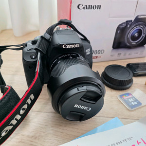 캐논 EOS 700D 카메라 풀구성