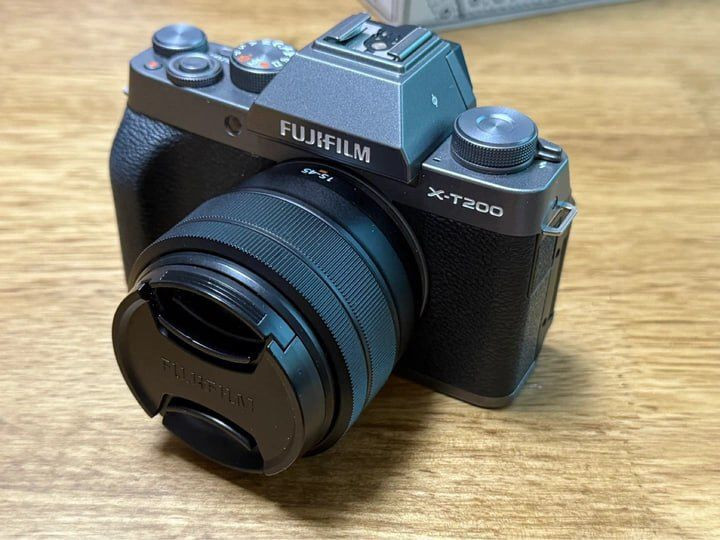 후지필름 XT200 카메라 15-45mm렌즈 이미지