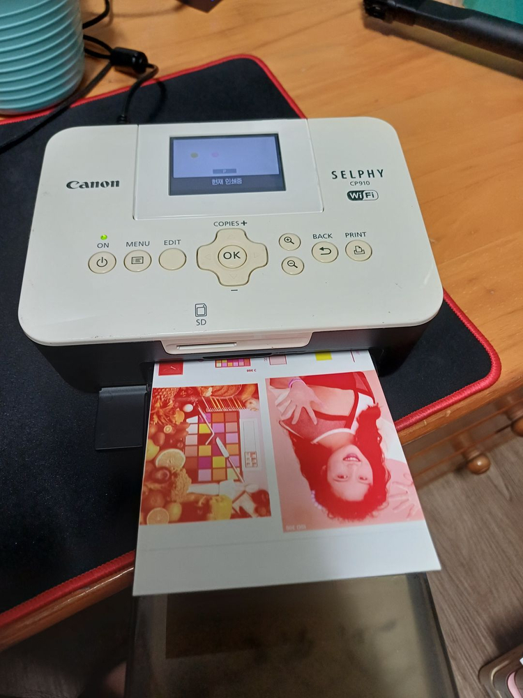 캐논 셀피 C910 포토프린터 이미지